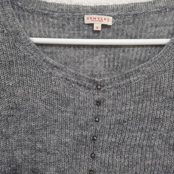 DemyLee New York mohair wool blend sweater Size M - Picture 2 of 11
